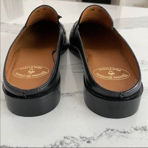 Brooks Brothers Leather Tassel Loafer Mules